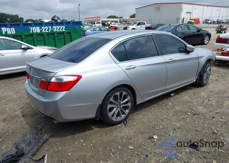 2014 Honda Accord Sport from USA, damaged, VIN 1HGCR2F55EA093151